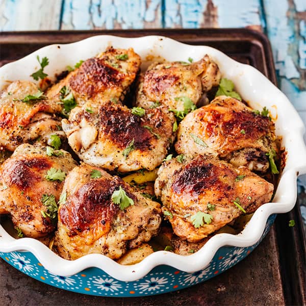 Honey Garlic Chicken Thighs | High-Quality Honey Recipes | Some Honey