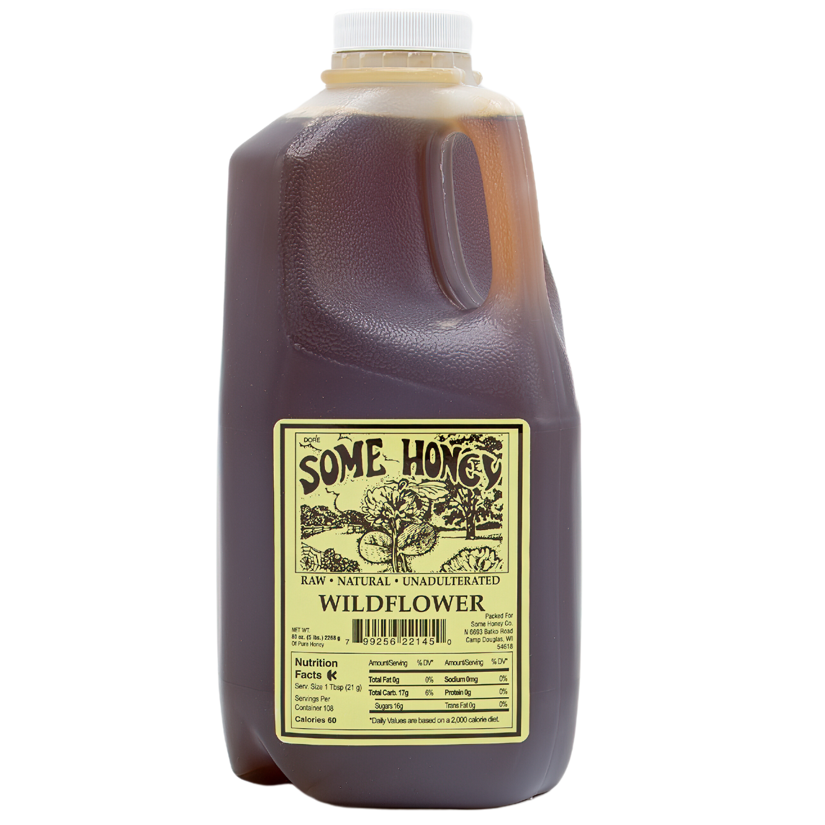 Wildflower Honey | Raw, Unfiltered, Grade A Honey | Some Honey