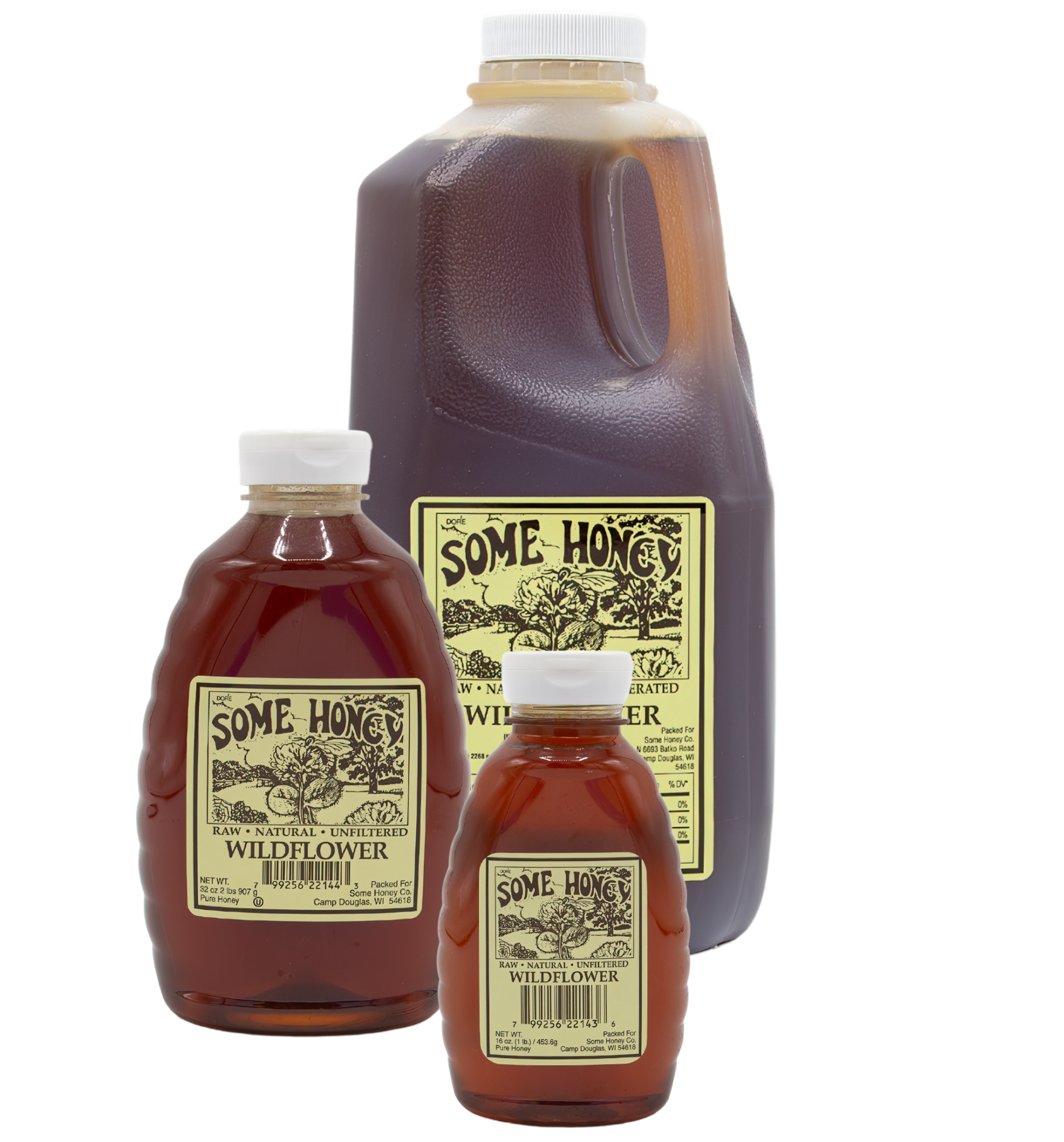 Wildflower Honey | Raw, Unfiltered, Grade A Honey | Some Honey