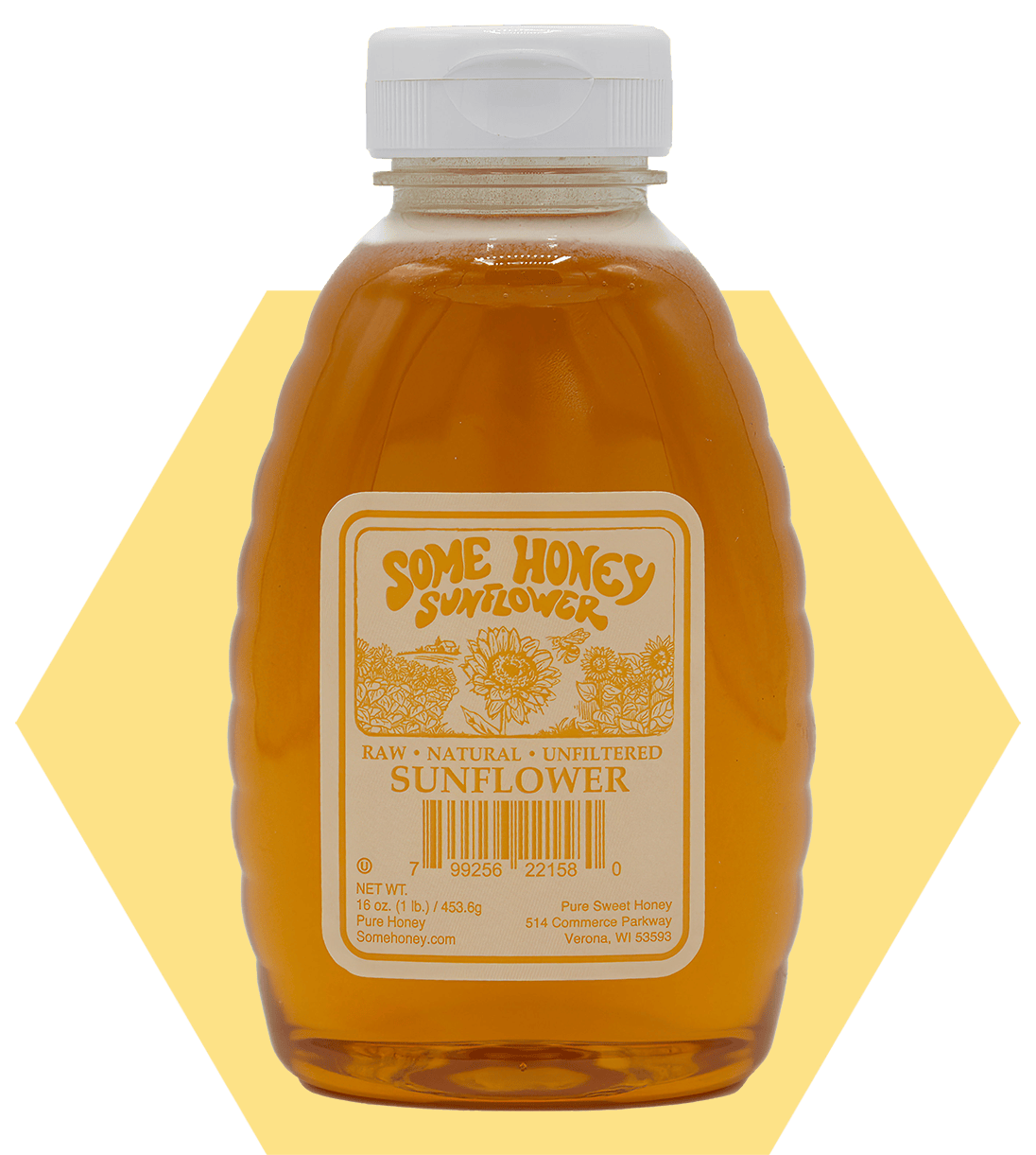 Raw, Unfiltered, Grade A Honey Some Honey